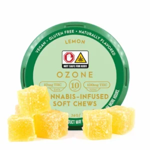 ozone gummies lemon cannabis infused soft chews